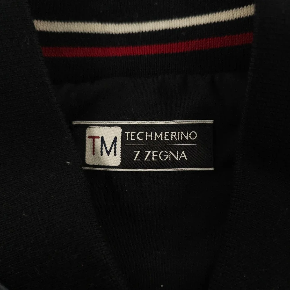 Z Zegna TechMerino Black Quilted Zip Vest Wool Mixed Media Luxury Gilet 3XL - Picture 8 of 15